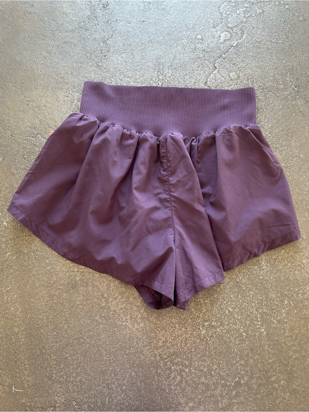 Free People Carpe Diem Purple Flow Shorts - Picture 2 of 7